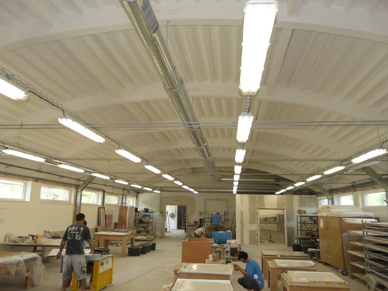 Rekonstrukce výrobní haly